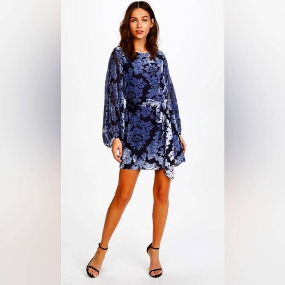 umi Kim Dresses | Yumi Kim Bellflower Dress Lapis Burn  Color: Blue